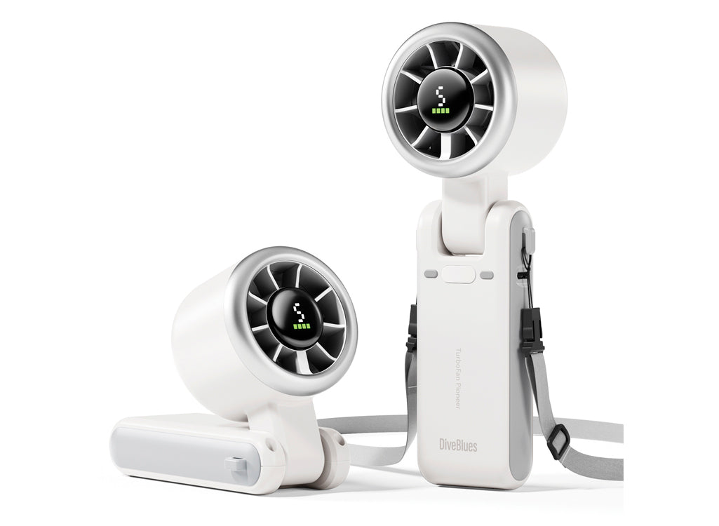 DiveBlues JetForce Portable Handheld Turbo Fan