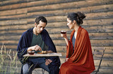 Cocoon Luxury Merino Wool/Silk Travel Blanket