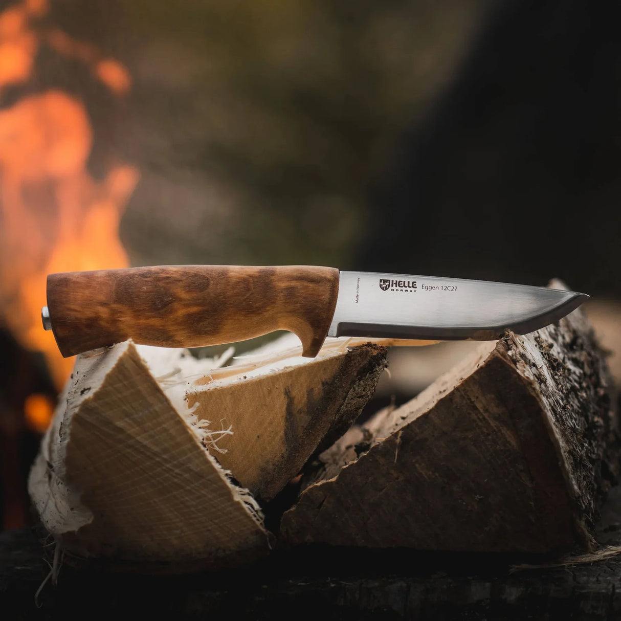 Helle Eggen 12C27 Bushcraft Knife