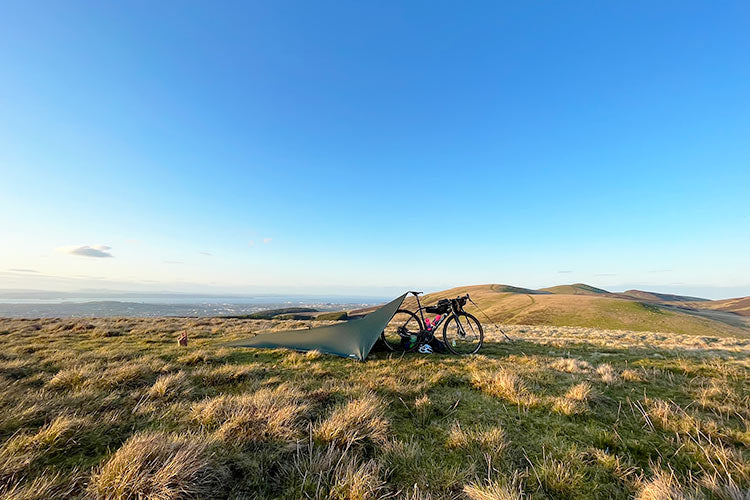 DD Hammocks SuperLight - Bikepacker Tarp - Olive Green