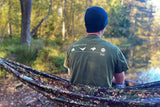 DD Hammocks Men's Icon T-Shirt - Regular Fit - Dark Olive Green