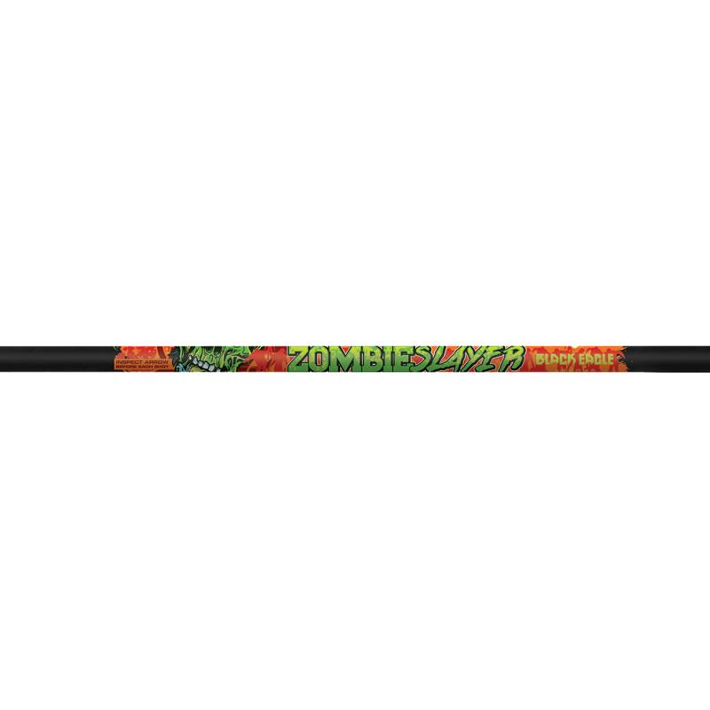 Black Eagle 18" Carbon Crossbow Bolts - Fletched Zombie Slayer .003"