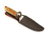Whitby Walnut Sheath Knife (3.5")