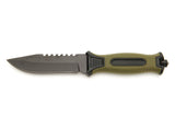 Whitby Outdoor Survival/Camping Sheath Knife with Sawtooth Blade (4.5")