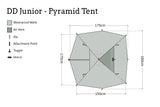 DD Hammocks - Pyramid Tent (SuperLight) - Kids