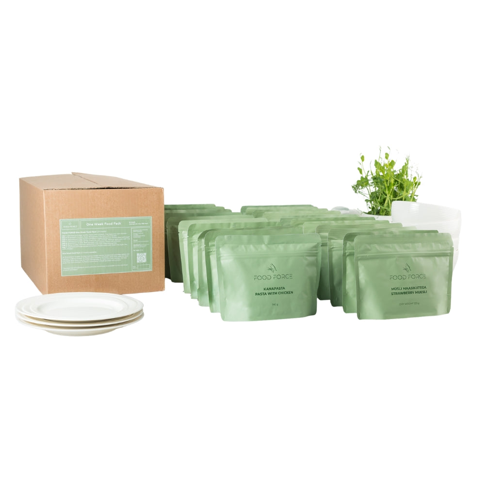 Food Force One Week Food Pack (21 Meals In A Box)
