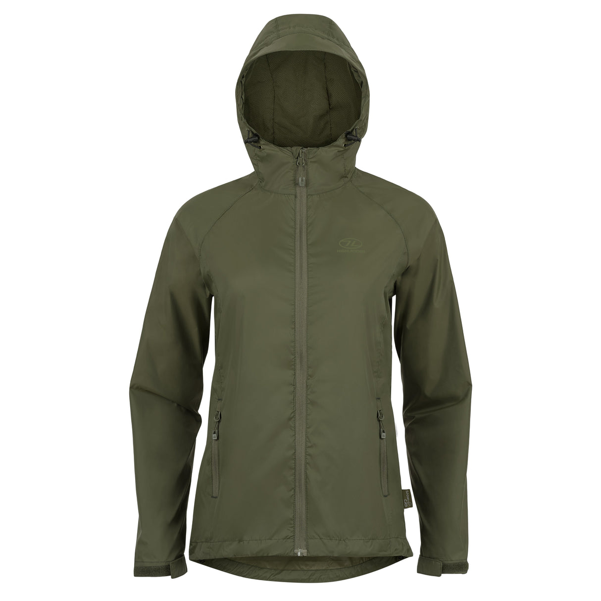 Highlander Stow & Go Pack Away Waterproof And Windproof Womens Jacket
