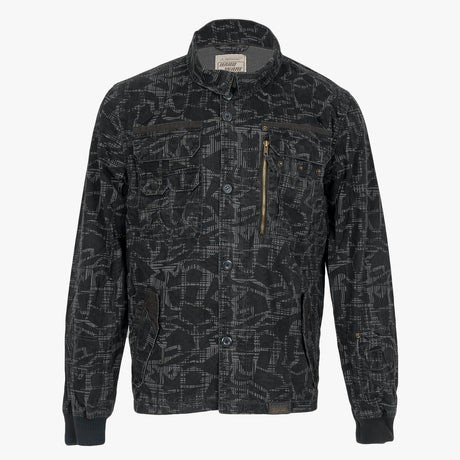 Highlander Michigan Cotton Jacket, Charcoal/Black