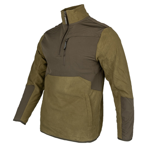 Jack Pyke Rannock Fleece Pullover - Dark Mustard