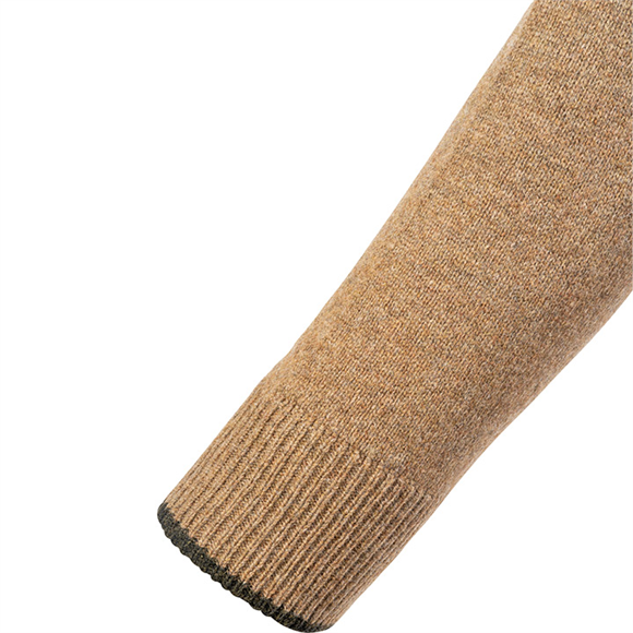 Jack Pyke Ashcombe 100% Lambswool Zipknit - Barley
