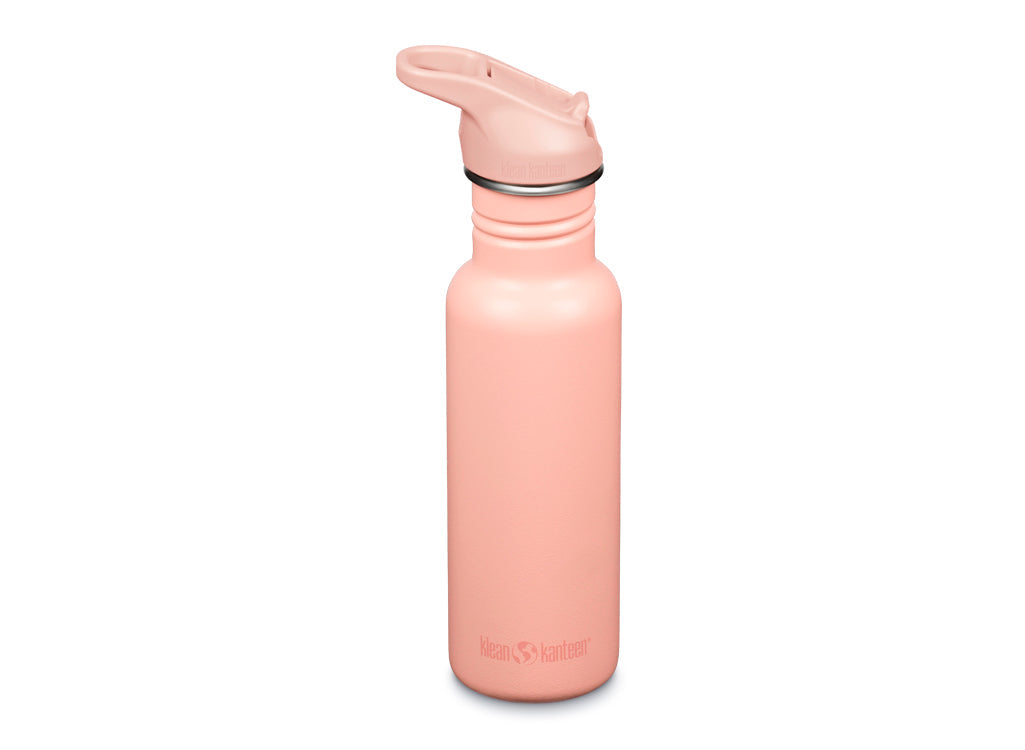Klean Kanteen 532ml Classic Water Bottle with Flip Seal Sport Cap