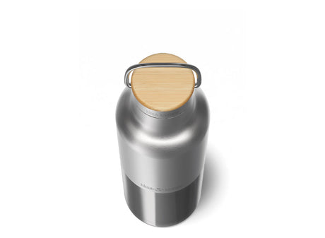 Klean Kanteen 592ml Rise Insulated Reflect Water Bottle with Bamboo Cap