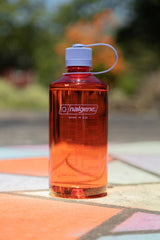 Nalgene 32oz / 1L Sustain Narrow Mouth Bottle - Marmalade