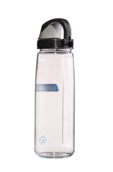 Nalgene 24oz / 0.7L Sustain Otf Bottle - Clear, Black Cap