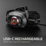Nebo Mycro 250 Twin Pack Rechargeable Headlamp