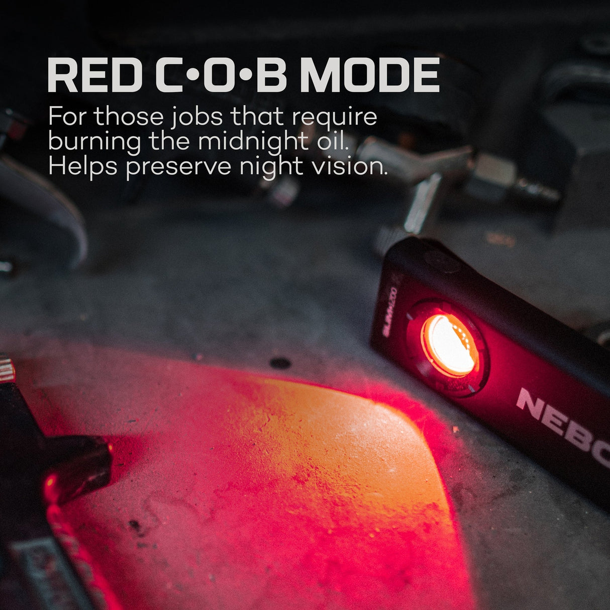 Nebo Slim+ 1200 Work Light Power Bank