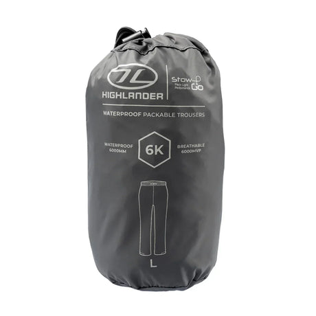 Highlander Stow & Go Waterproof Trousers New