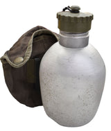 Austrian Military Aluminium Bottle With Cover