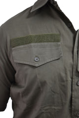 Austrian Military Lightweight Olive Green Short Sleeve Shirt