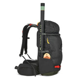 Sierra Designs Flex Hike 20L-30L Backpack Bag - Peat/Fiery Red
