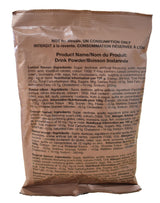 British Army Bulk Ration Pack Drink Powder 200g - Orange