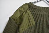 British Army Surplus Wool Pullover Sweatshirt Jumper - Olive