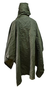British Military 58" Olive Green Poncho