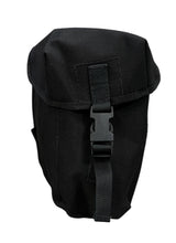 British Military Black Bottle Holder Case