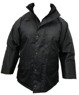 British Military Black Lightweight Waterproof Jacket - Style 16