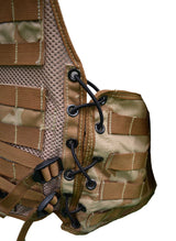 British Military Desert DPM Tactical Load Carrying Vest - Dark Tan