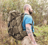British Military Infantry Bergen Rucksack - Olive Green