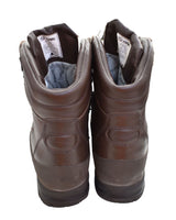 British Military Iturri Cold Wet Weather Brown Leather Combat Boots - Supergrade