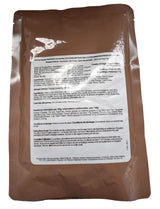 British Military Ration Main Meal Pouch - Vegetarian Pasta In Tomato Sauce 300g