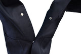 British Military Surplus Men's Long Coat Overall Jacket - Navy Blue