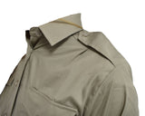 British Military Surplus Women's Long Sleeve Shirt - Stone Brown