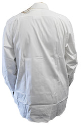 British Military Surplus Women's Marcella Front Long Sleeve Shirt- White