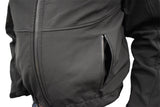 British Police Black Softshell Waterproof Jackets
