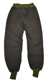 British RAF Aircrew Cold Weather Underwear Drawers Trousers - Olive