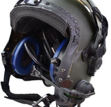 British RAF Aircrew MK4B/4L Olive Green Flying Helmet - Medium