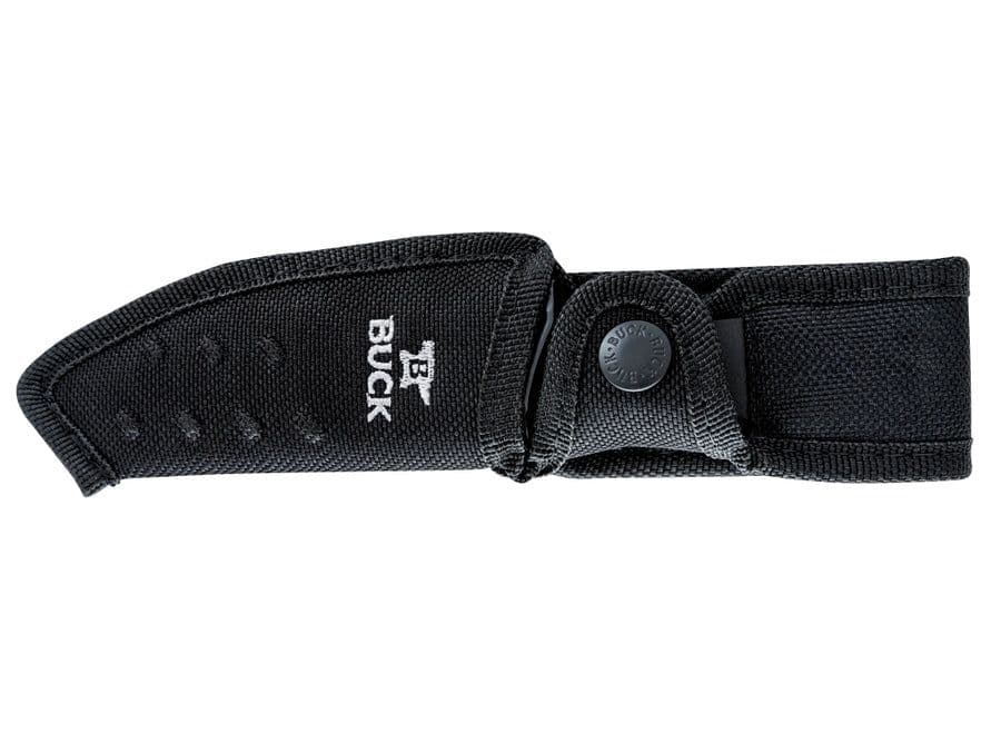 Buck 657 Large Pursuit Guthook Folding Lock Knife - Orange/Black Pro