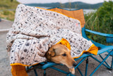 Kelty Bestie Treeline Blanket - Winter Moss