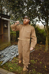 Czech Military Tan Waxed Cotton Overalls
