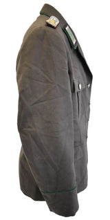 East German Army Border Guard Grey Uniform Dress Jacket