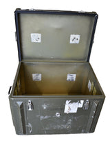 Ex Military Large Olive Metal Storage Case
