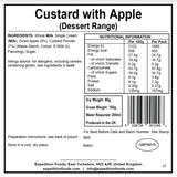 Expedition Foods Freeze Dried Meal Pouch - Custard With Apple Dessert