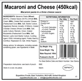 Expedition Foods Freeze Dried Meal Pouch - Macaroni And Cheese - Various Sizes