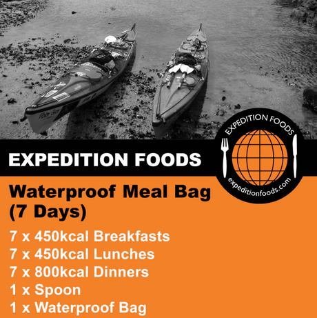 Expedition Foods Freeze Dried Meals Waterproof Meal Bag - 7 Days