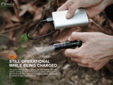 Fenix E09R 600 Lumen Rechargeable Mini Flashlight