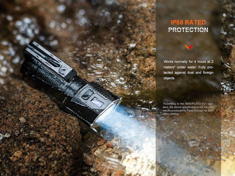 Fenix LR60R 21,000 Lumen Rechargeable Searchlight Torch