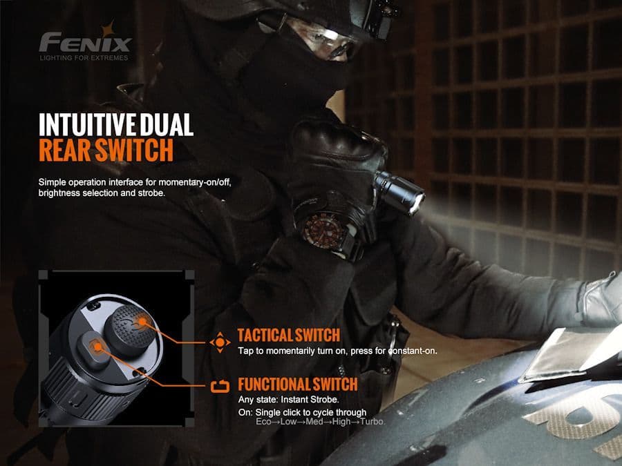 Fenix TK20R V2.0 3000 Lumen Rechargeable torch